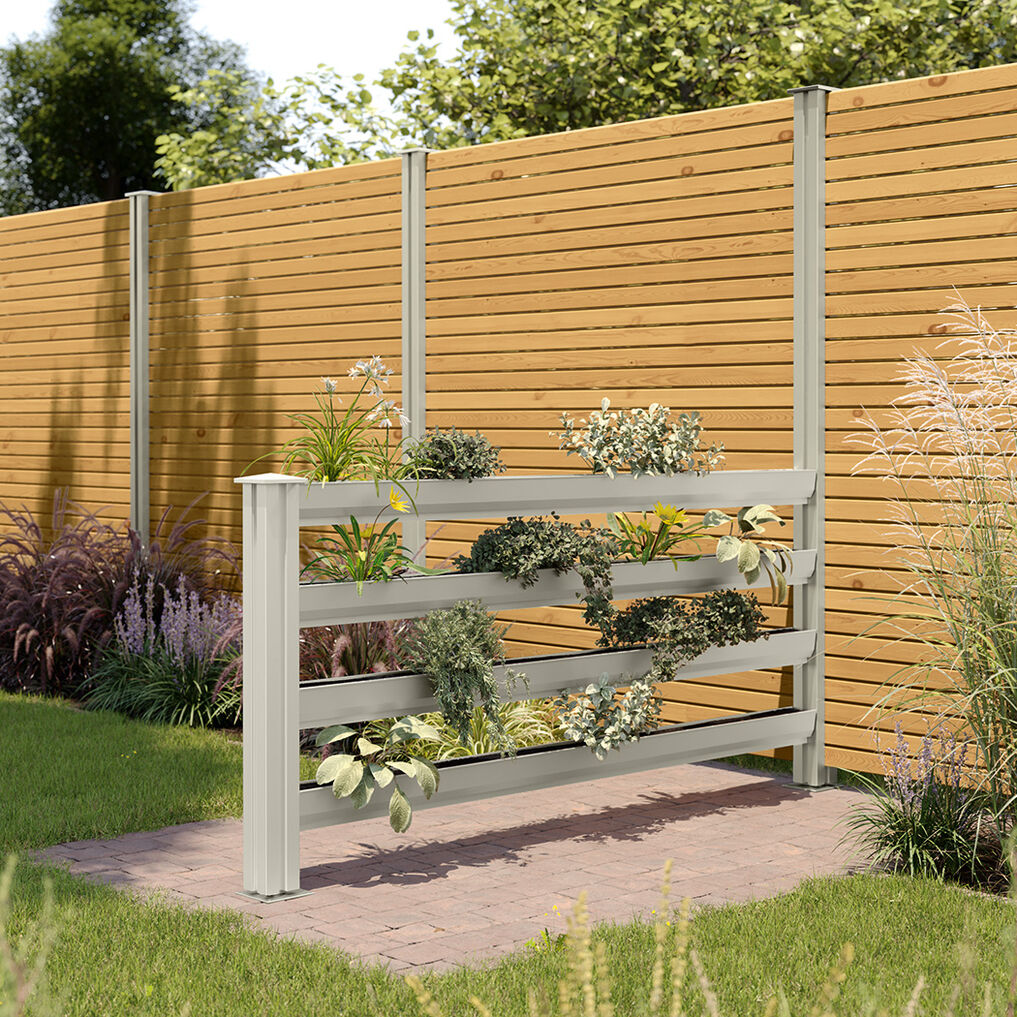 Osmo Green-Fence - Sichtblende mit Kräuter und Blumen für Ihren Garten in zwei Größen - Nachhaltig und natürlich