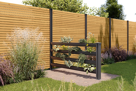 Osmo Sichtblenden Green-Fence – Kräuter anbauen und Sichtschutz genießen. Gute Kombinationsmöglichkeiten für Ihren Garten