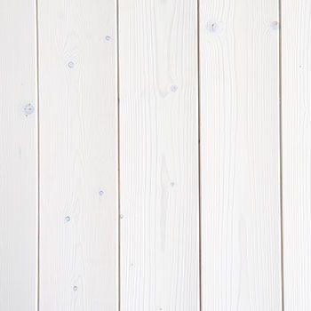 Profilholz Fichte gebürstet weiß matt von Osmo