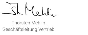 Thorsten Mehlin<br>Geschäftsleitung Vertrieb