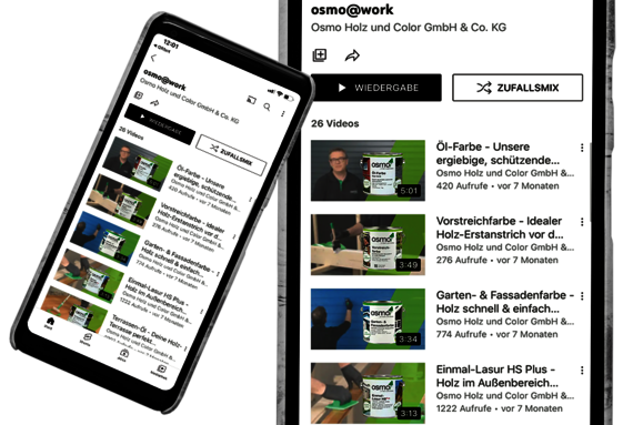 Watch OsmoTV on YouTube on your phone or on the computer