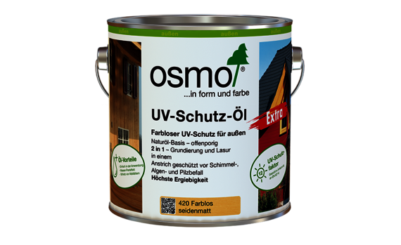 Osmo UV-Schutz-Öl Extra gives optimal protection against UV light