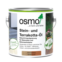 Stein- und Terrakotta-Öl