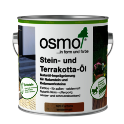 Stein- und Terrakotta-Öl
