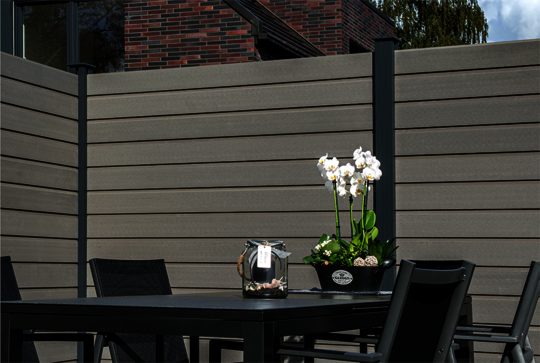 Osmo Sichtblende Multi-Fence - aus Bambus und Hightech-Polymeren ist Wetterfest und Resistent