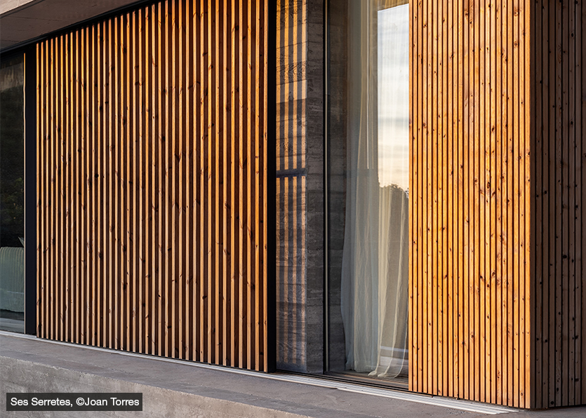 Fassadenprofil Tripe - Lunawood