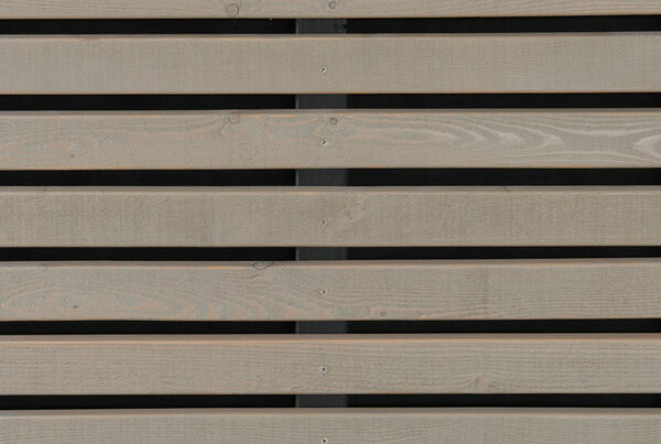 Osmo Fassaden -Trendfarbe Grau - Lärche Sonderton Cremegrau endbehandelt