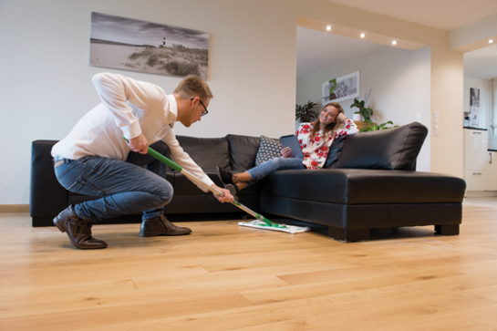 Fußboden-Pflegeset Slide