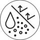 Water and dirt repellent surface