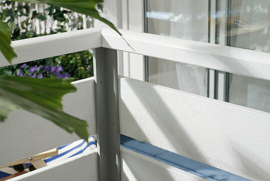 Osmo Holz und Color - Fassaden Balkonprofile