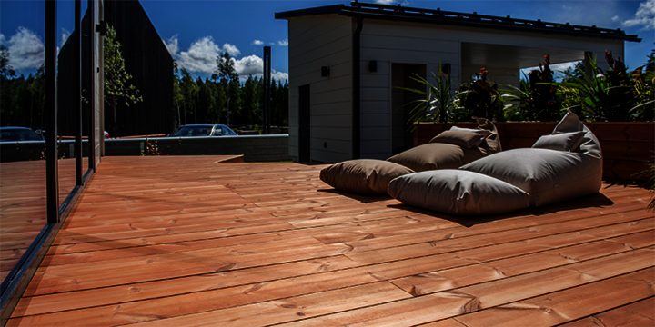 Osmo Thermoholz Fichte für Ihre Terrasse