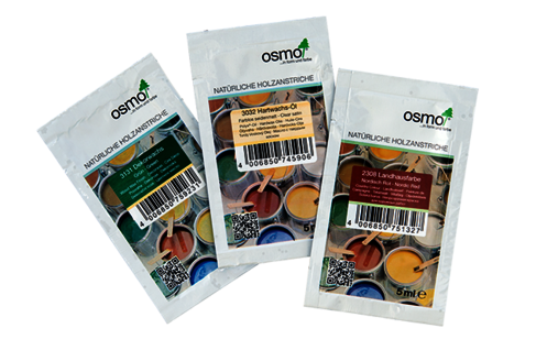 Osmo Finish Samples - order now and try it out