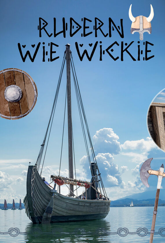 Das Wickie-Originalschiff auf dem Chiemsee gleitet nun regelmäßig mit 30 Personen über das Wasser – Osmo Referenz