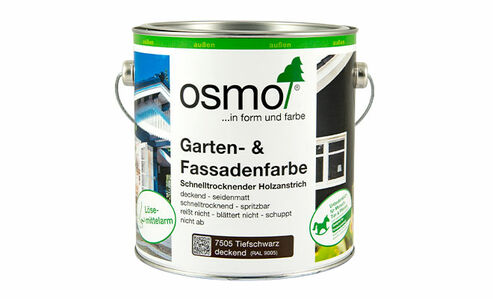 Osmo News – Garten- und Fassadenfarbe ist ein deckender Anstrich frei von Bioziden und lösemittelarm