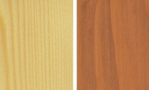 Osmo wood coatings come in both clear and transparent variants