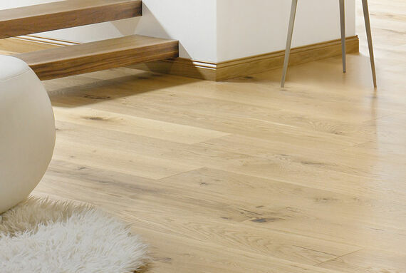 Osmo skirting boards give flooring an ideal finishing touch