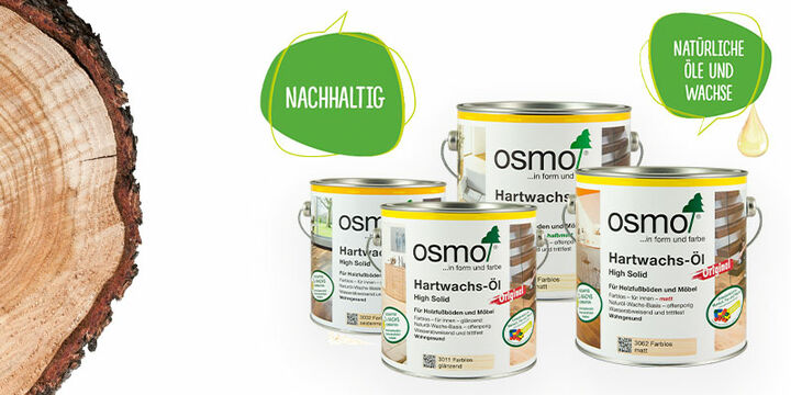 Osmo Holz und Color - Produkthighlight - Hartwachs-Öl