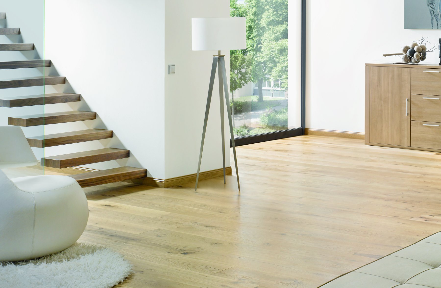 Fussbodenleisten Holzoberfläche