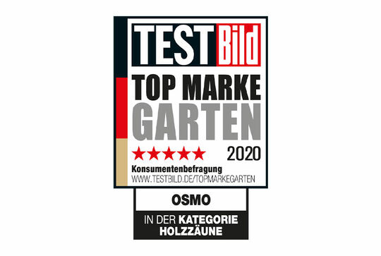 Osmo wird Testsieger in der Kategorie „Holzzäune“ - News