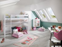 Profilholz Fichte Weiss Deckend