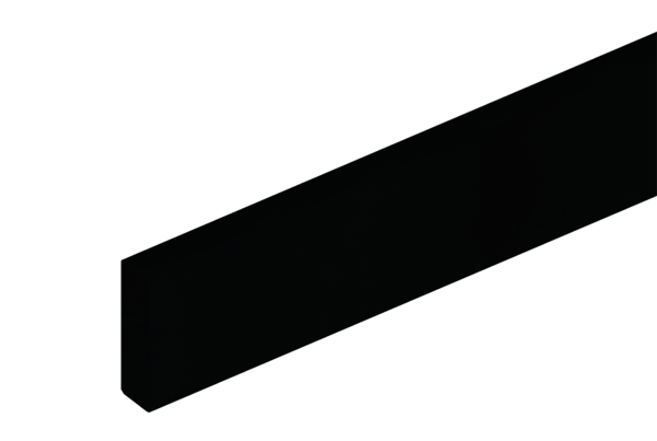 Osmo - Leisten für Fussböden - Farbige Fußleisten in Tiefschwarz RAL 9005
