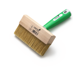 Terrassenstreichbürste mit Handgriff