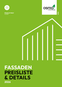 Preisliste - Fassade