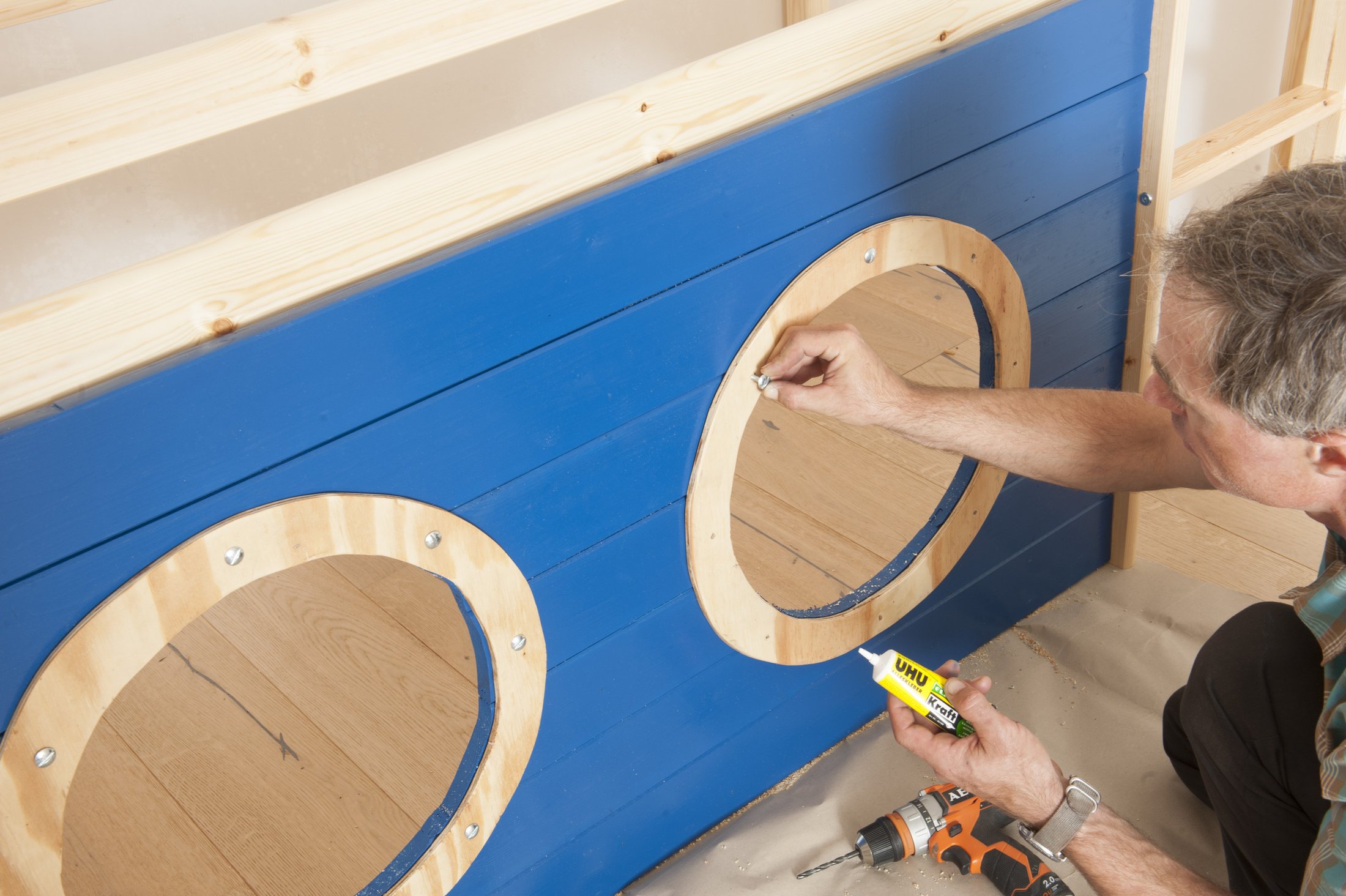 "Schiff Ahoi" im Kinderzimmer