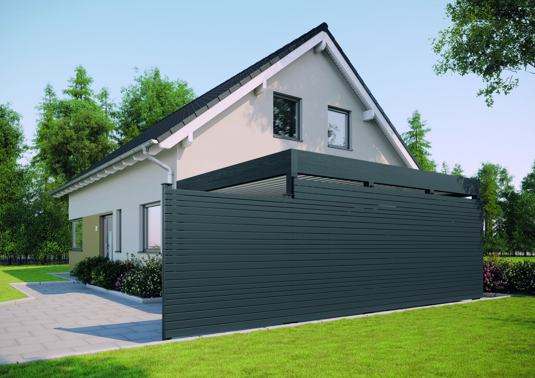 Alu Cladding Rhombus Haus