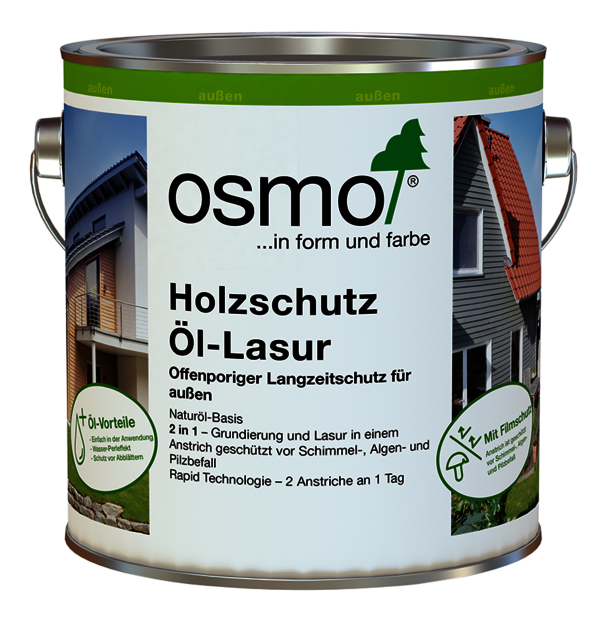 Osmo Holzschutz Öl-Lasur eignet sich für Strandhäuser und Tiny Houses die der Witterung ausgesetzt sind - Referenz