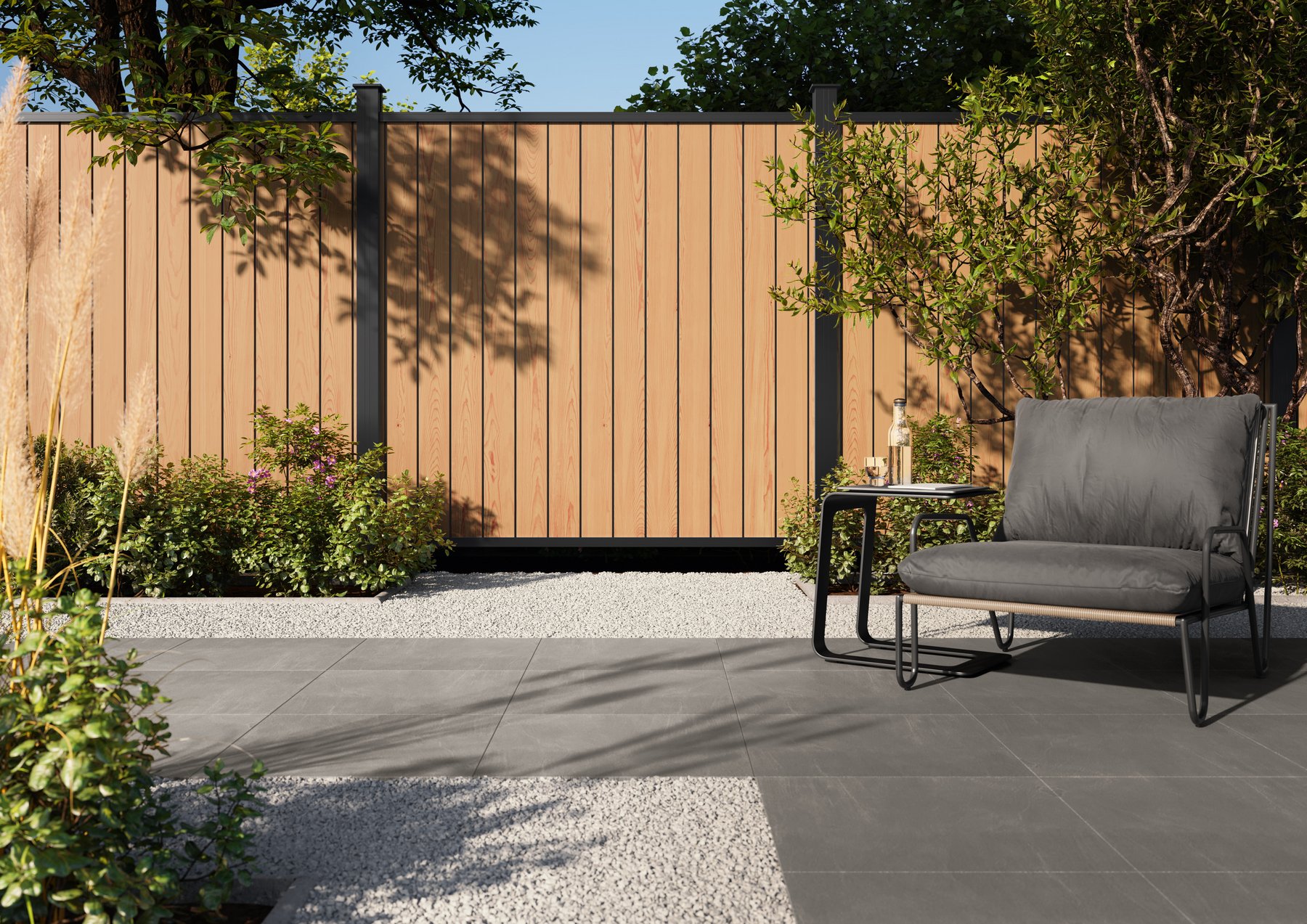 Sichtblenden aus Aluminium 