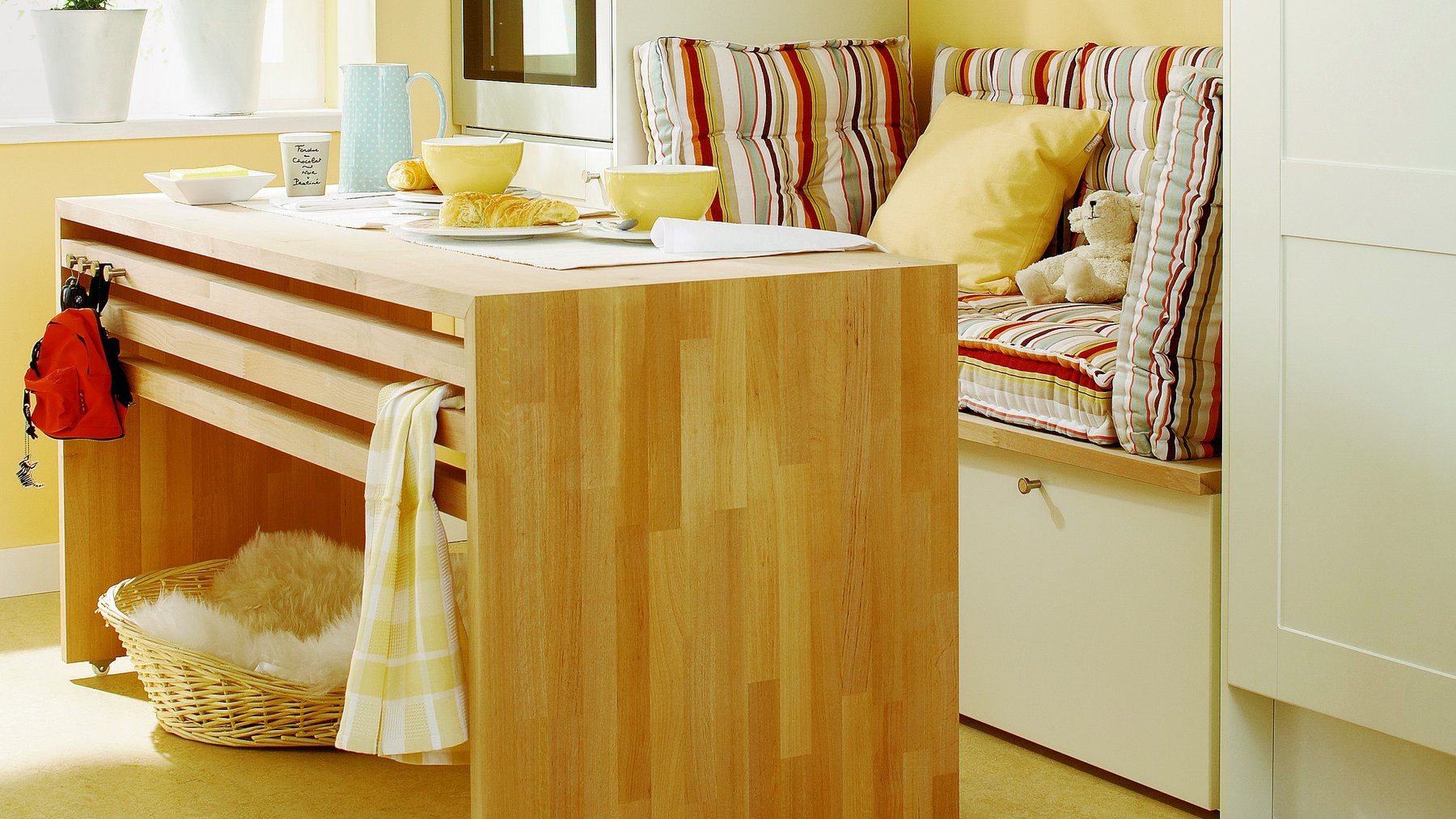 Laubholzplatten mit keilgezinkten Lamellen 