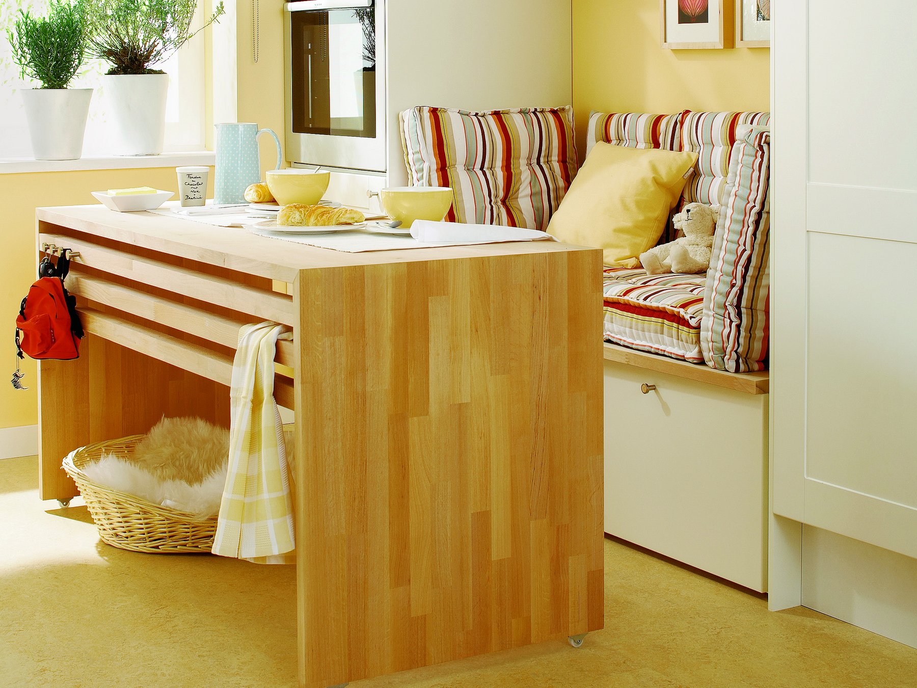 Laubholzplatten keilgezinkte Lamellen