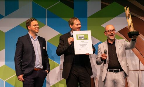 Woody Award 2025: Der Osmo Fassadenkonfigurator gewinnt Platz 1