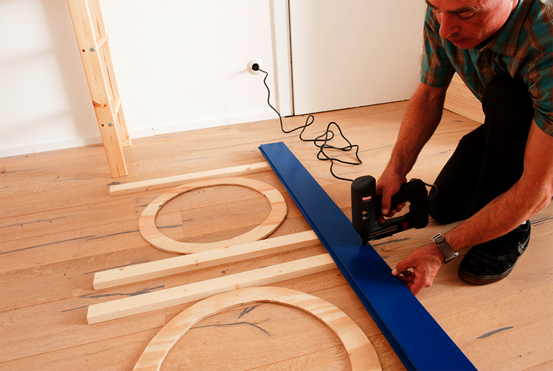 Osmo DIY sailboat loft bed - attach the bottom profile