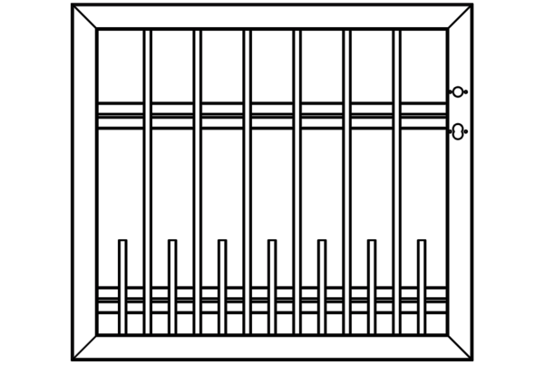 Alu-Fence Square