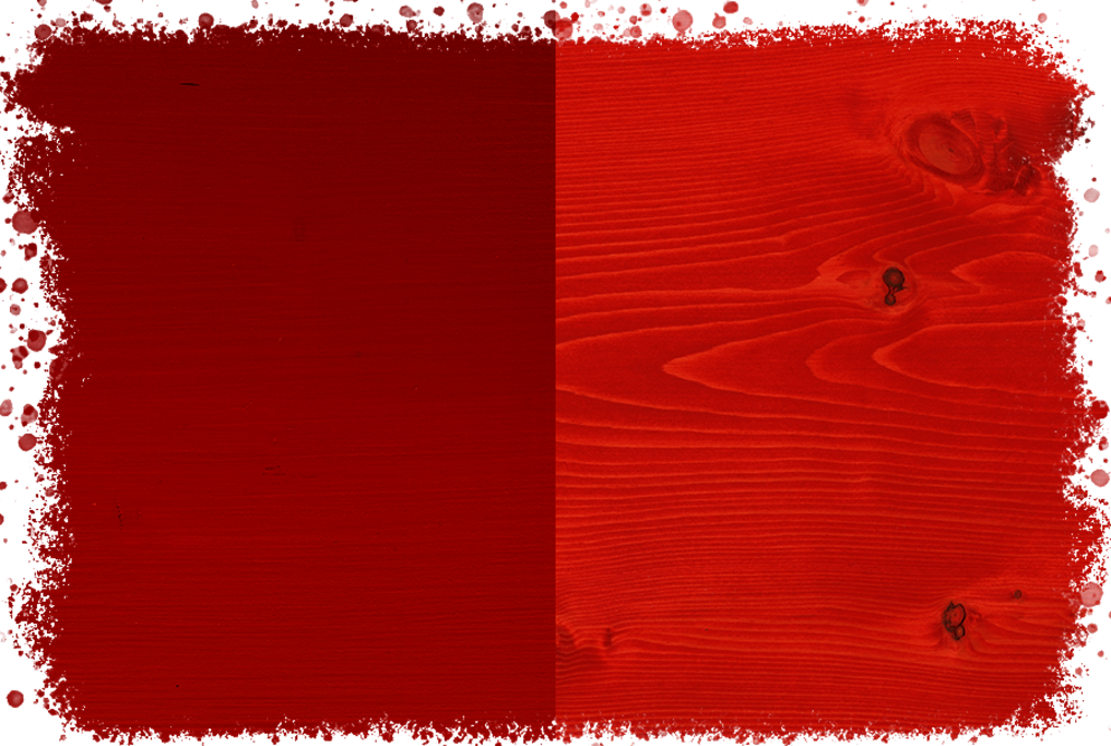 Dekorwachs Rot in intensiv oder transparent farbig