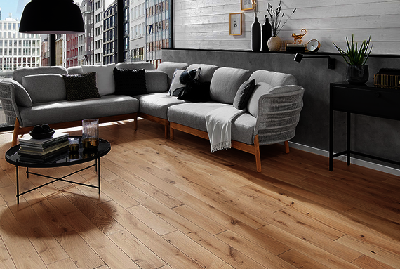 Put together an individualized Oak flooring with Osmo Concept-Flooring.