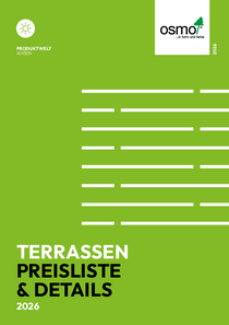 Preisliste - Terrassen
