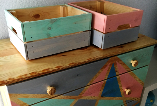 Osmo Dekorwachs breathes new life into old furniture and makes it look like new. Upcycling instead of throwing away.
