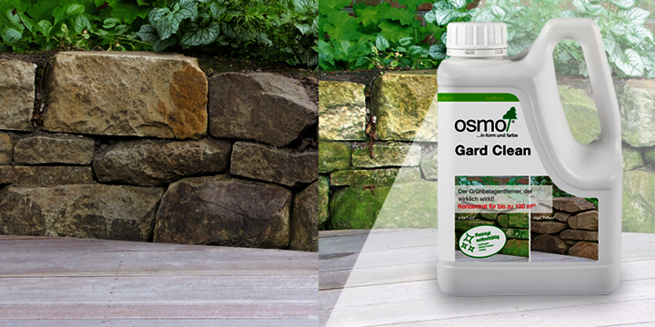 Osmo Gard Clean for wood surfaces without green growth