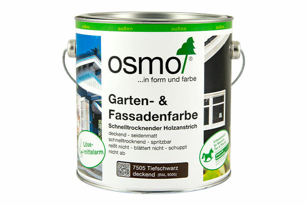Osmo Garten- & Fassadenfarbe - high hiding power and simple application