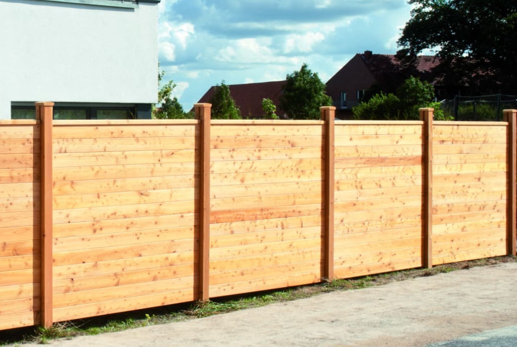 Reflektierender Schallschutz - Lärche