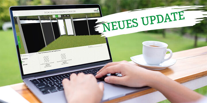 Neues Update Osmo Sichtblendenkonfigurator
