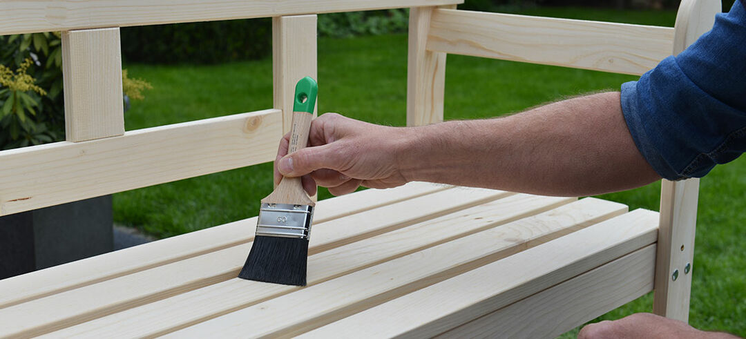 Osmo DIY instructions - impregnate the wood with Holz-Imprägnierung WR - protection against rot, blue stain and insects