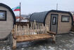 Schnee, Wind und Regen können diesen Bungalows in Bulgarien nichts antun. Osmo Produkte schützen die Holzoberflächen im Außenbereich – Referenz