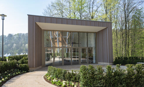 Osmo Verto – das Fassadensystem für den Pavillon der Landesgartenschau in Bad Iburg - Referenz