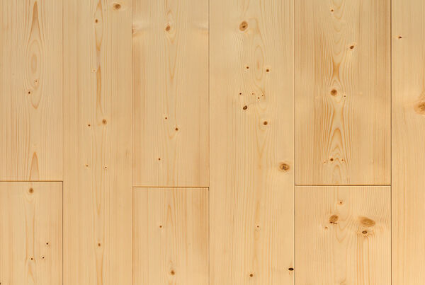 Osmo Spruce: light-coloured knotty wood, always in style