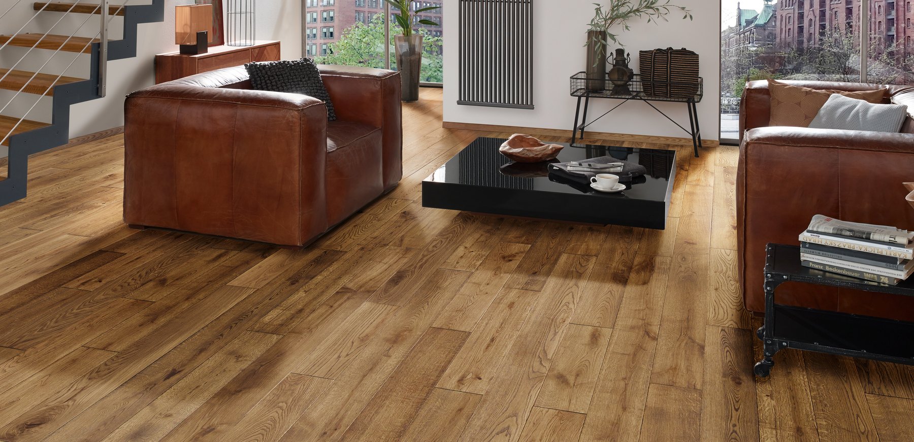 Fussboden und Treppenbau