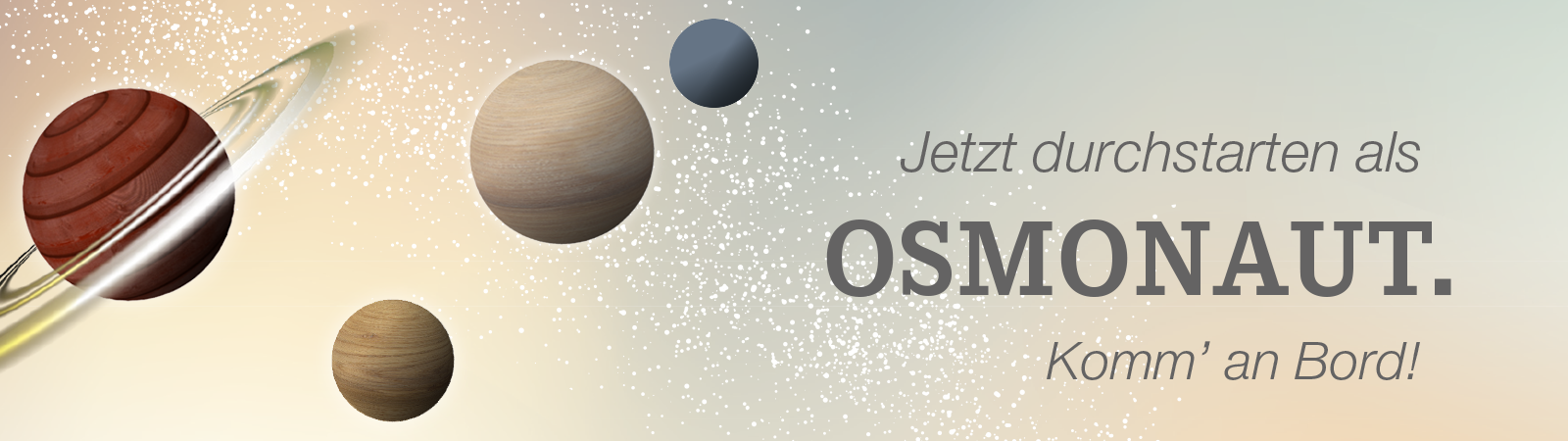 Werde Osmonaut bei Osmo und gestalte dir deine Zukunft als Industriekaufmann w/m/d